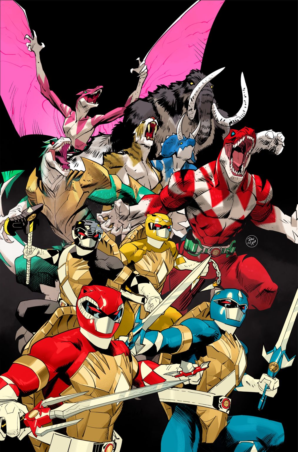 MMPR Vs TMNT II First Preview Ranger X Mutant Rangers